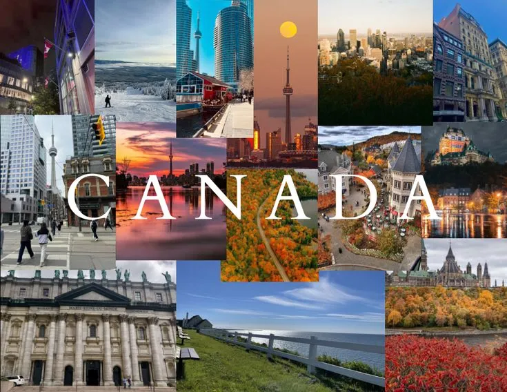 Multiple visa categories including Tourist and Business for Canada.