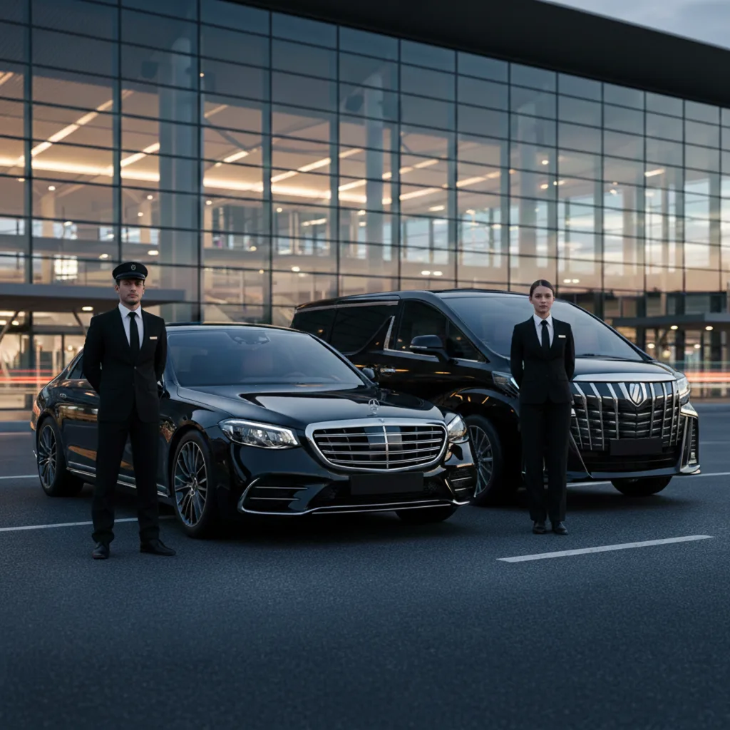Premium sedan airport transfer for solo and couple travelers
