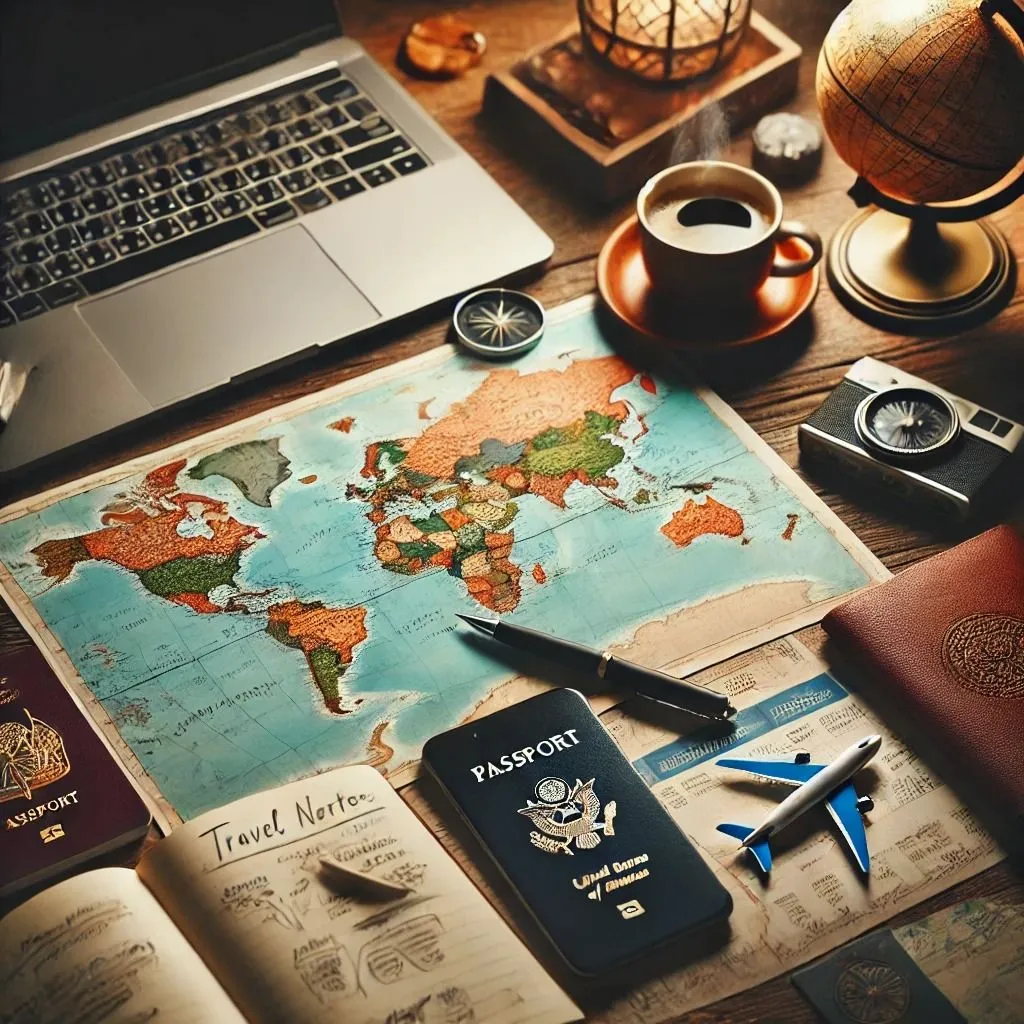 Organized documentation checklist for Canada Visa including financial and employment proofs.