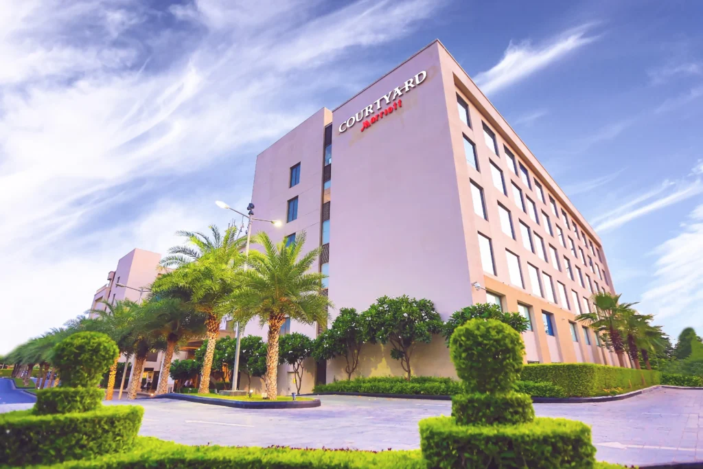 Courtyard by Marriott Agra family friendly hotel with modern amenities