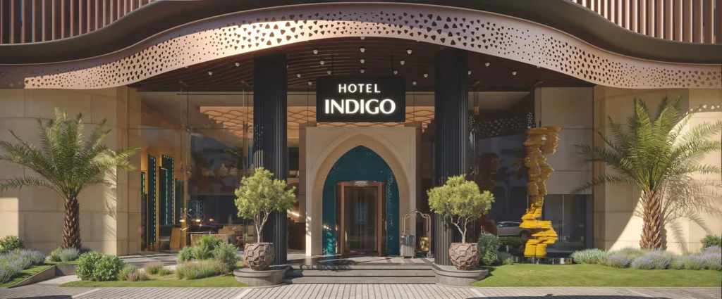 Hotel Indigo Cairo New Administrative Capital project within Egypt’s modern skyline