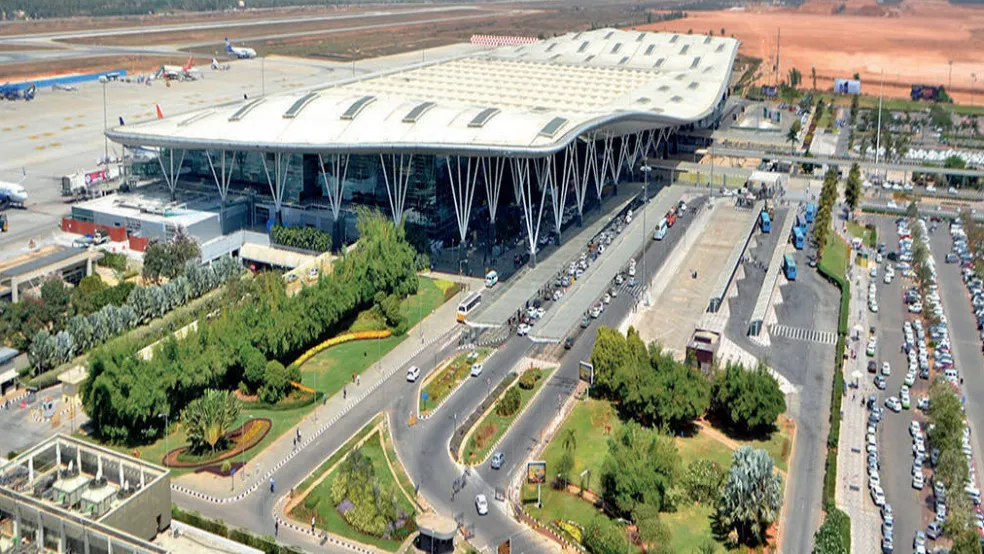 Kempegowda International Airport near Devanahalli Bengaluru business hub