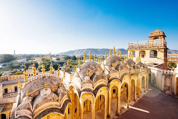 Delhi to Jaipur road trip destination Hawa Mahal Jaipur iconic landmark