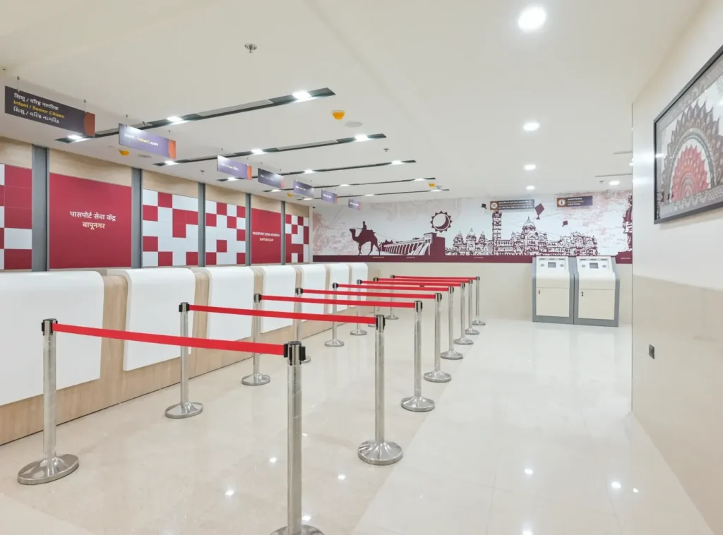 Passport Seva Kendra Delhi office where applicants submit passport and Tatkal applications